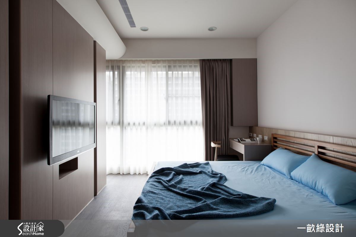 40 坪現代宅，是設計師替一個跨世代家庭所預備的居住